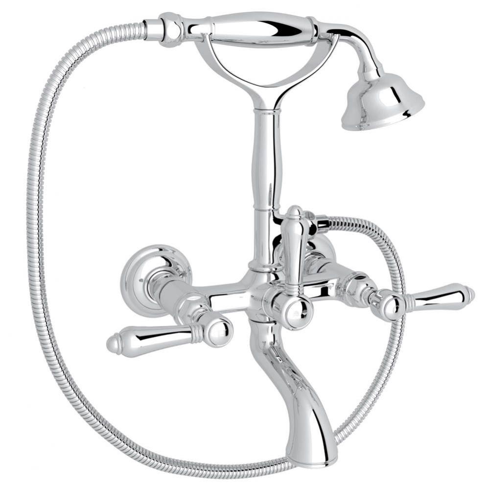 Exposed Wall Mount Tub Filler