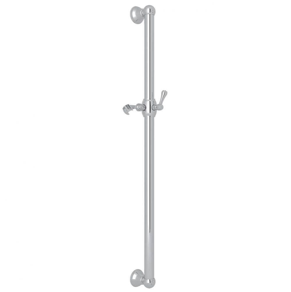 36'' Grab Bar With Sliding Handshower Holder