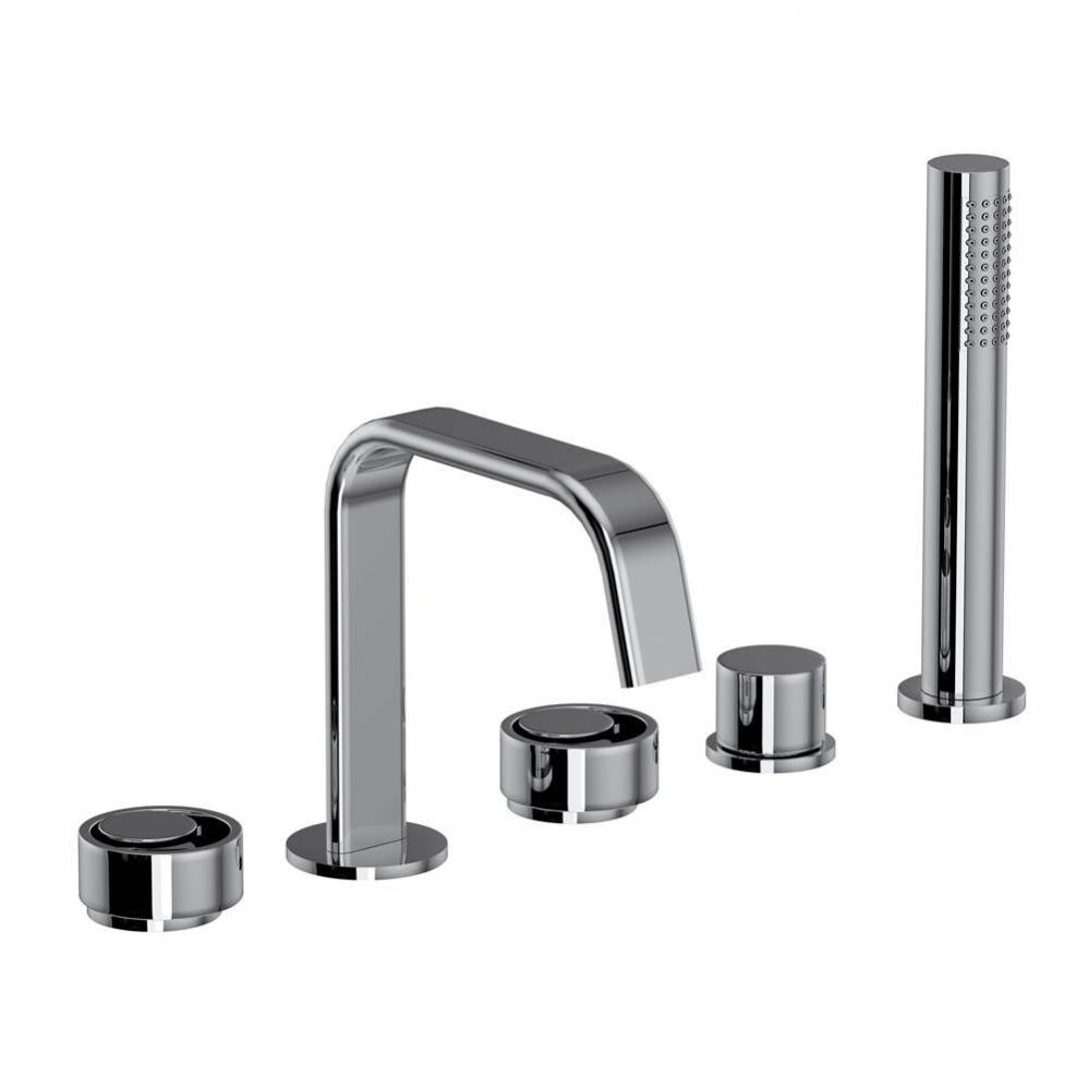 Eclissi™ 5-Hole Deck Mount Tub Filler With U-Spout