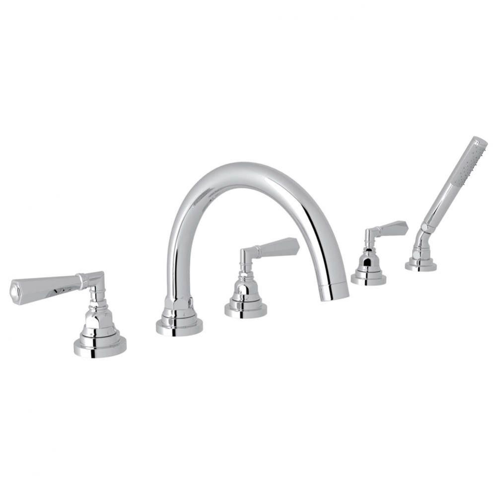 San Giovanni™ 5-Hole Deck Mount Tub Filler