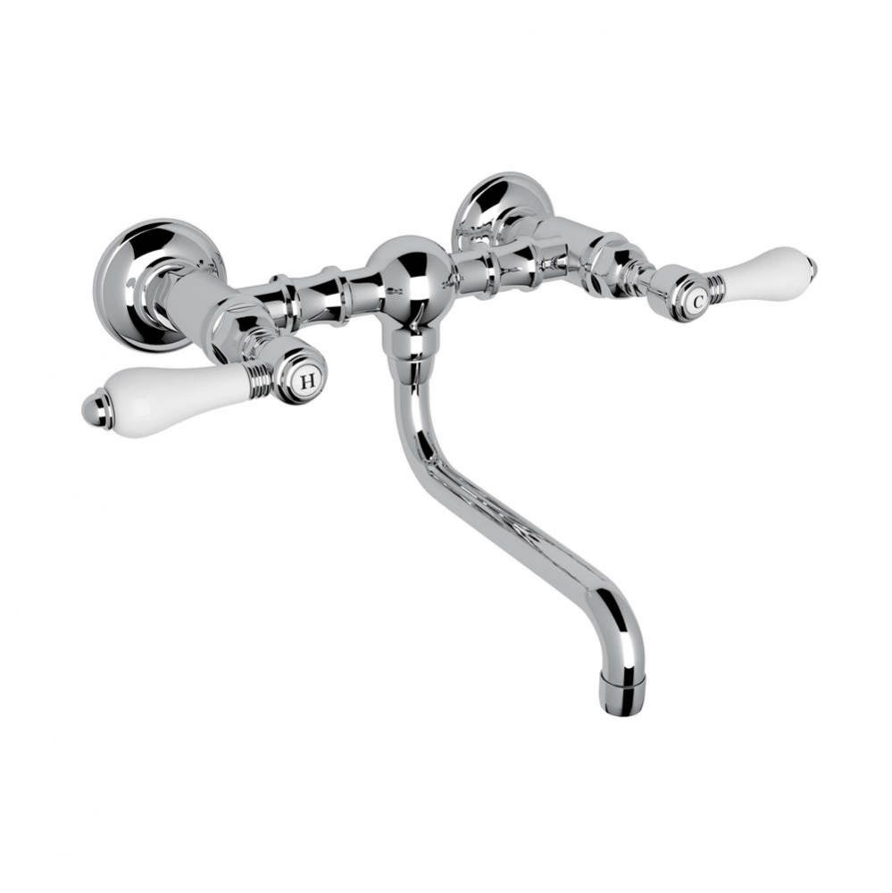 Acqui® Wall Mount Bridge Lavatory Faucet