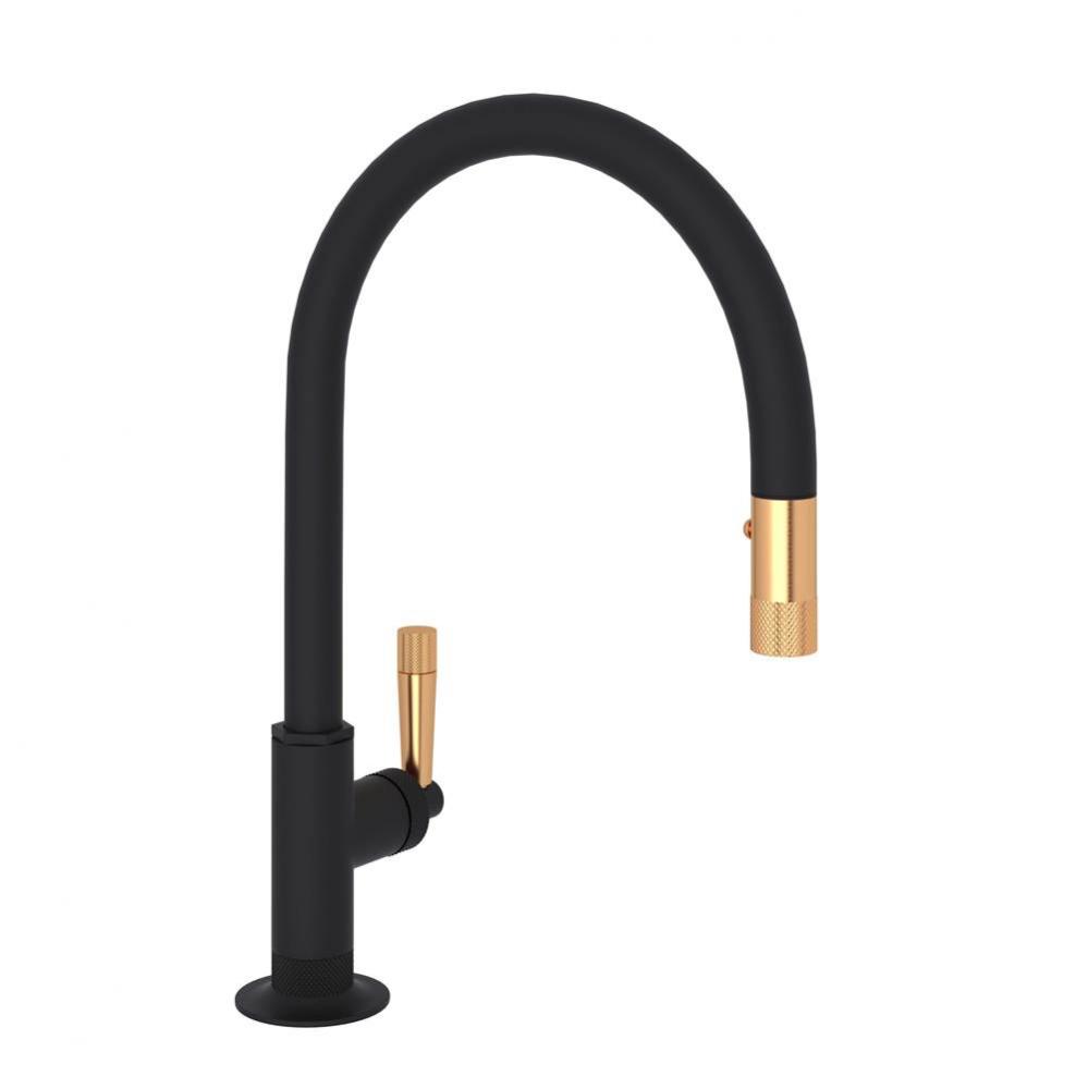 Graceline® Pull-Down Kitchen Faucet With C-Spout