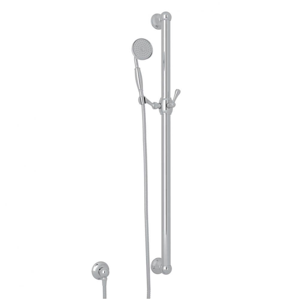 Handshower Set With 39'' Grab Bar and Single Function Handshower