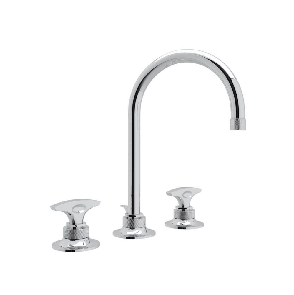 Graceline® Widespread Lavatory Faucet With C-Spout