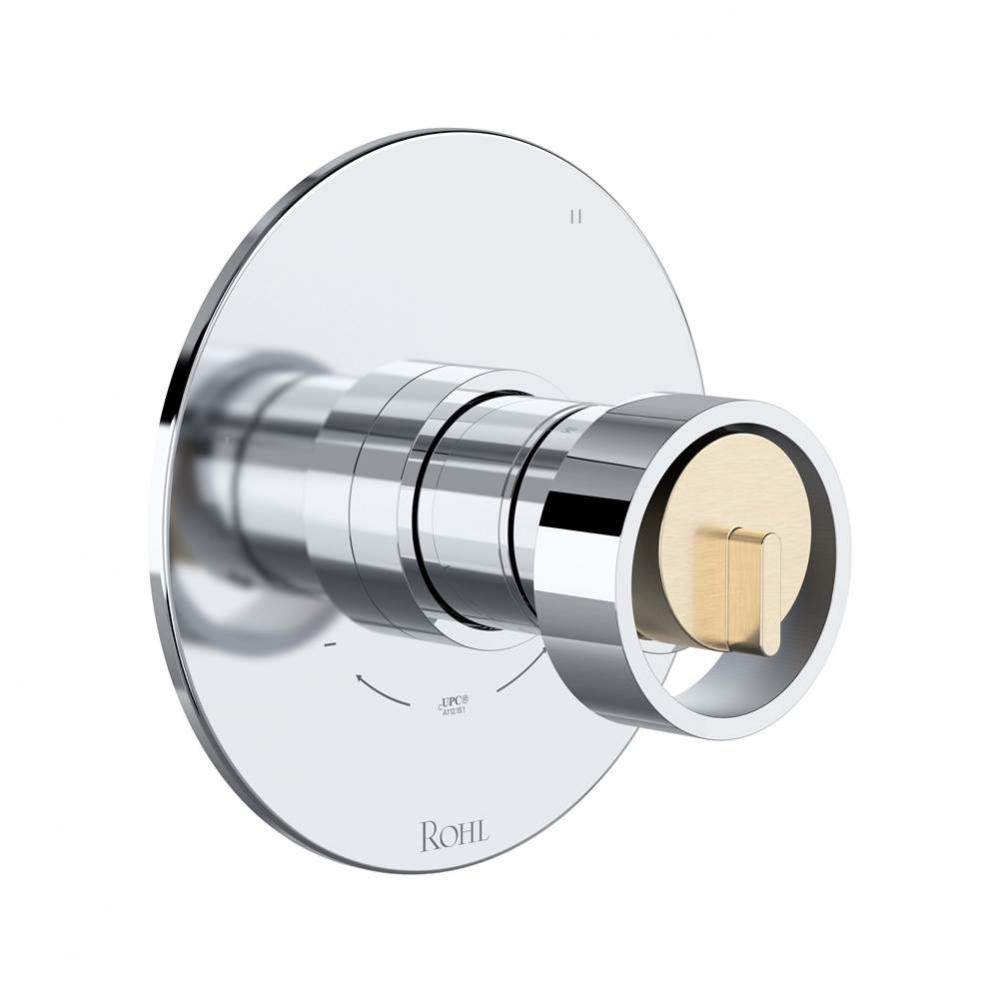 Eclissi™ 1/2'' Therm & Pressure Balance Trim With 5 Functions