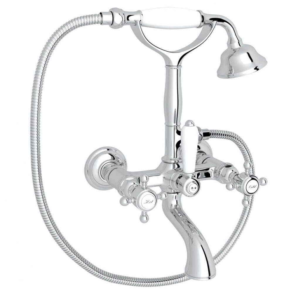 Exposed Wall Mount Tub Filler