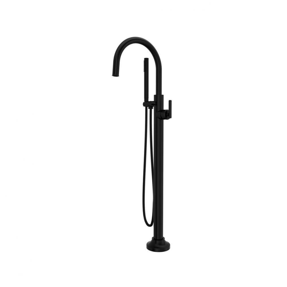 Apothecary™ Single Hole Floor Mount Tub Filler Trim