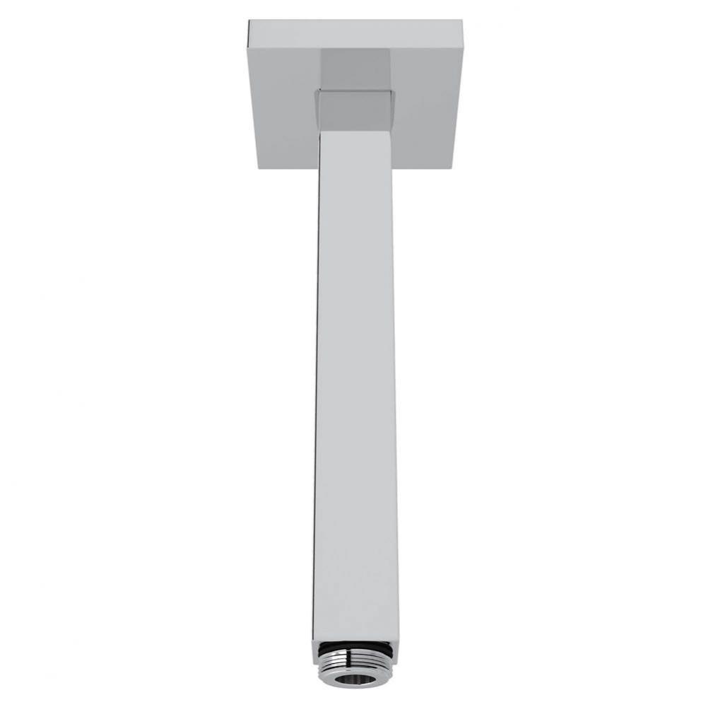 6'' Ceiling Mount Shower Arm With Square Escutcheon