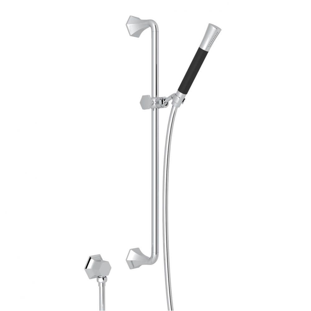 Handshower Set With 25'' Slide Bar and Single Function Handshower