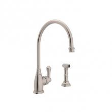 Rohl U.4702SEG-2 - Georgian Era™ Kitchen Faucet With Side Spray