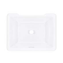 Rohl ERUB2015RTWH - Eirene™ 20'' x 15'' Undermount Rectangular Lavatory Sink