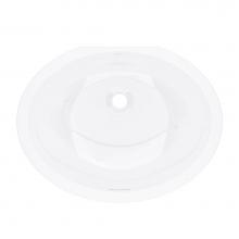 Rohl ERUB2217OVWH - Eirene™ 22'' x 17'' Undermount Oval Lavatory Sink