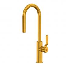 Rohl MY65D1LMSG - Myrina™ Pull-Down Bar/Food Prep Kitchen Faucet With C-Spout