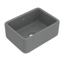 Rohl RC2418MG - 24'' Lancaster Single Bowl Farmhouse Apron Front Fireclay Kitchen Sink