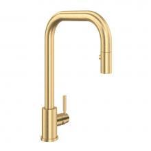 Rohl U.4046L-SEG-2 - Holborn™ Pull-Down Kitchen Faucet With U-Spout