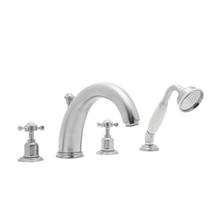 Rohl U.3249X-APC - Edwardian™ 4-Hole Deck Mount Tub Filler