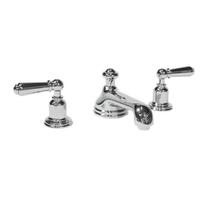 Rohl U.3705L-APC-2 - Edwardian™ Widespread Lavatory Faucet With Low Spout