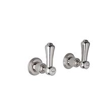 Rohl U.3750LS-PN-2 - Perrin & Rowe Georgian Era Pair Of 1/2'' Concealed Wall Valves