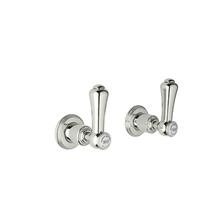 Rohl U.3750LSP-PN-2 - Perrin & Rowe Georgian Era Pair Of 1/2'' Concealed Wall Valves