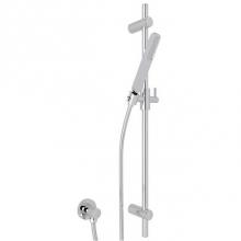 Rohl 1628APC - Handshower Set With 30'' Slide Bar and Single Function Handshower