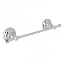 Rohl A1483CAPC - Rohl Country Bath 12'' Single Towel Bar Rail