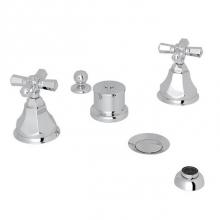 Rohl A1960XMAPC - Kit Rohl Palladian Five Hole Bidet