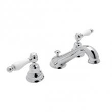 Rohl AC102OP-APC-2 - Arcana™ Widespread Lavatory Faucet With C-Spout