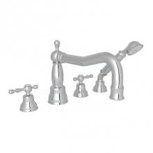 Rohl AC262L-APC - Rohl Arcana Four Hole Deck Mounted Roman Bathtub Filler Set