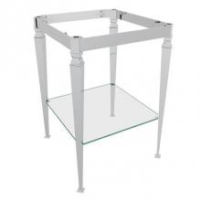 Rohl RW2933APC - Wash Stand With Glass Shelf