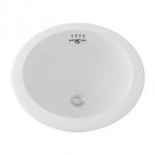 Rohl U.2515WH - 17'' Round Undermount Lavatory Sink