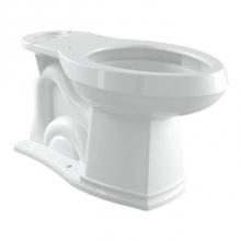 Rohl U.2821WH - Perrin & Rowe® CLOSECOUPLED WATER CLOSET TOILET PAN OR BOWL FOR 1.28 GPF FLUSH VICTORIAN