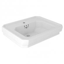 Rohl U.2931WH - 25'' x 21'' Single Hole Lavatory Sink