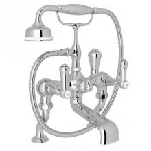 Rohl U.3000LSP/1-APC - Georgian Era™ Exposed Deck Mount Tub Filler