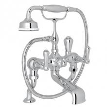 Rohl U.3000LS/1-APC - Georgian Era™ Exposed Deck Mount Tub Filler