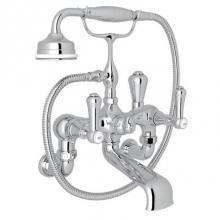 Rohl U.3006LSP/1-APC - Georgian Era™ Exposed Wall Mount Tub Filler