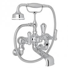 Rohl U.3006LS/1-APC - Georgian Era™ Exposed Wall Mount Tub Filler