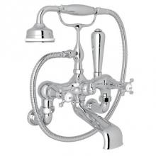 Rohl U.3007X/1-APC - Georgian Era™ Exposed Wall Mount Tub Filler