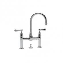 Rohl U.3708LS-APC-2 - Georgian Era™ Bridge Lavatory Faucet