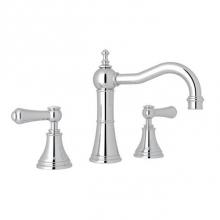 Rohl U.3723LSP-APC-2 - Georgian Era™ Widespread Lavatory Faucet With Column Spout