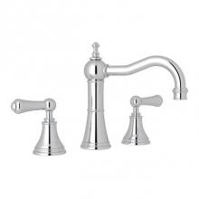 Rohl U.3723LS-APC-2 - Georgian Era™ Widespread Lavatory Faucet With Column Spout