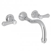 Rohl U.3783LSP-APC/TO - Georgian Era™ Wall Mount Tub Filler Trim