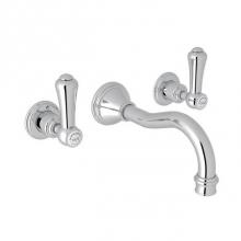 Rohl U.3793LSP-APC/TO-2 - Georgian Era™ Wall Mount Lavatory Faucet Trim