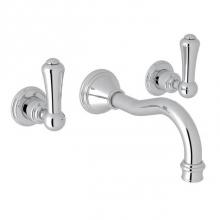 Rohl U.3793LS-APC/TO-2 - Georgian Era™ Wall Mount Lavatory Faucet Trim