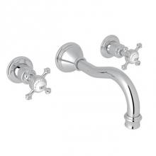 Rohl U.3794X-APC/TO-2 - Georgian Era™ Wall Mount Lavatory Faucet Trim