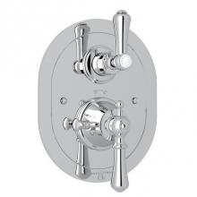 Rohl U.5756LS-APC/TO - Georgian Era™ 3/4'' Oval Thermostatic Trim With Volume Control