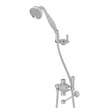 Rohl U.5783NAPC - Riser Diverter With Handshower, Hose, And Parking Bracket