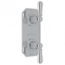 Rohl U.8585L-APC/TO - Edwardian™ 1/2'' Thermostatic Trim with Diverter