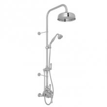 Rohl U.KIT61NLS-APC - Georgian Era™ 3/4'' Exposed Wall Mount Thermostatic Shower System