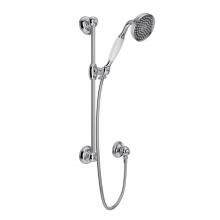 Rohl 1300EAPC - Handshower Set With 22'' Slide Bar and Single Function Handshower