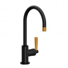 Rohl MB7960LMMBG - Graceline® Bar/Food Prep Kitchen Faucet With C-Spout